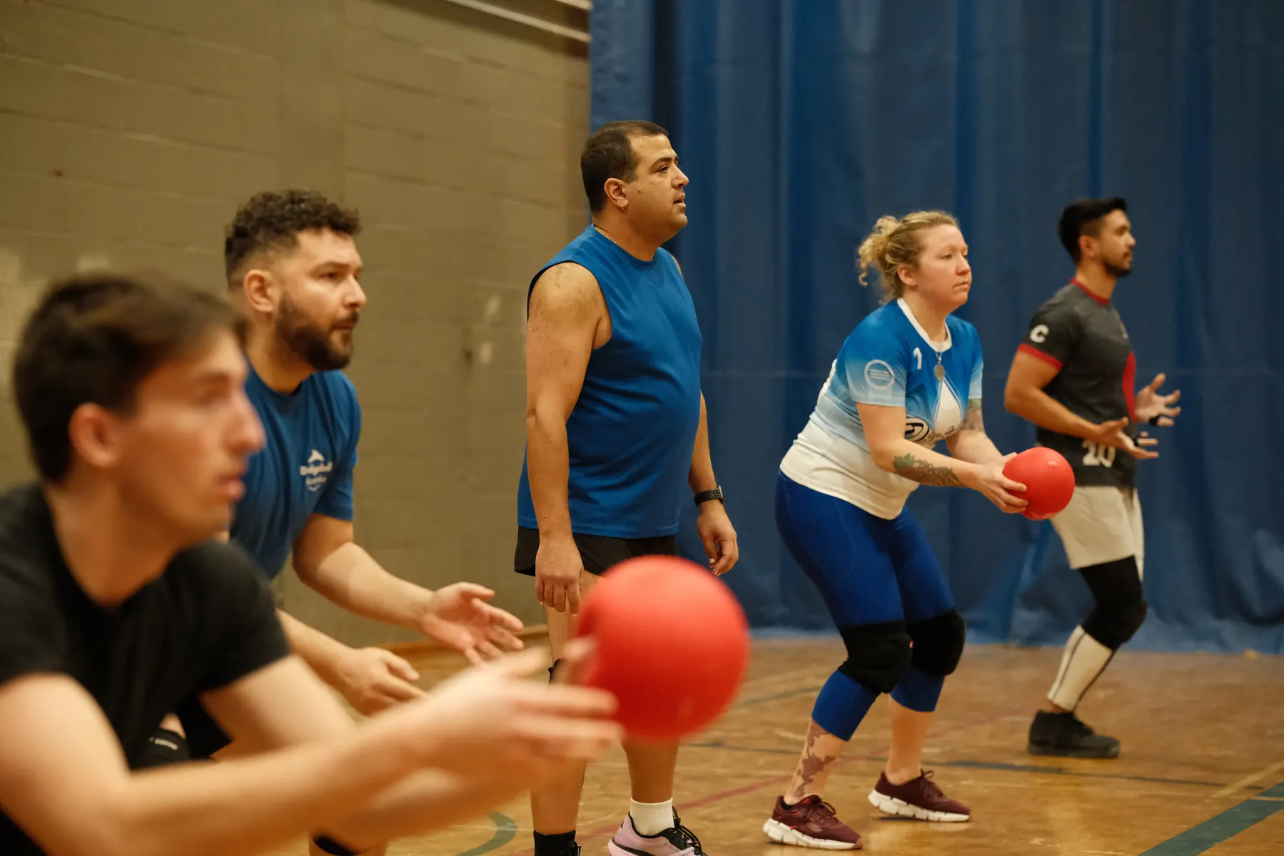 Competitive Dodgeball Montréal night